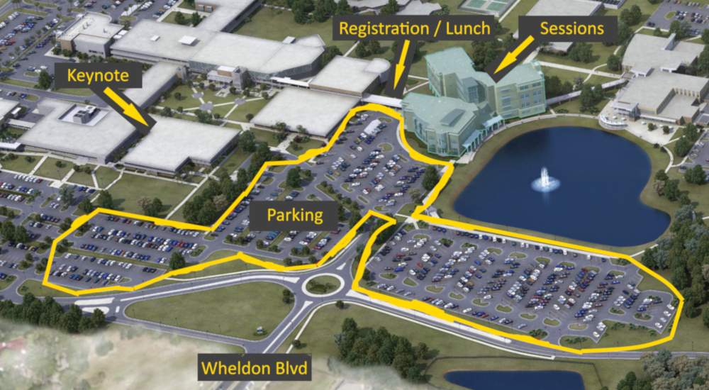 Thumbnail Map of Event Landmarks at Seminole State